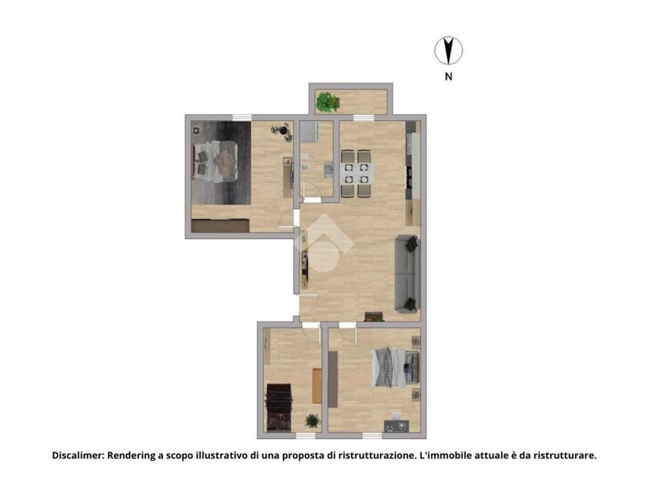 4 bedrooms Apartment in Florence, Italy No. 362506