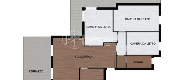 4 rooms Penthouse in Legnano, Italy No. 70750 2