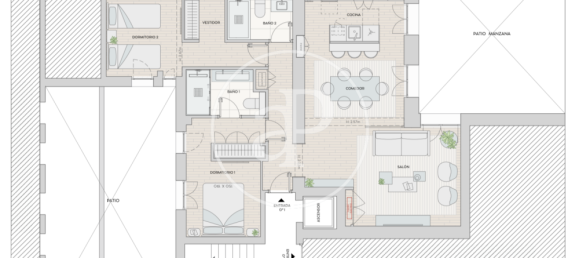 Apartamento de 2 dormitorios en Madrid, Spain No. 162210 14