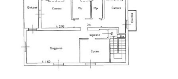 3 rooms Apartment in Castelli Calepio, Italy No. 5954 13