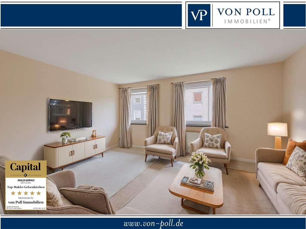 Apartamento de 1 dormitorio en Gelsenkirchen, Germany No. 277162