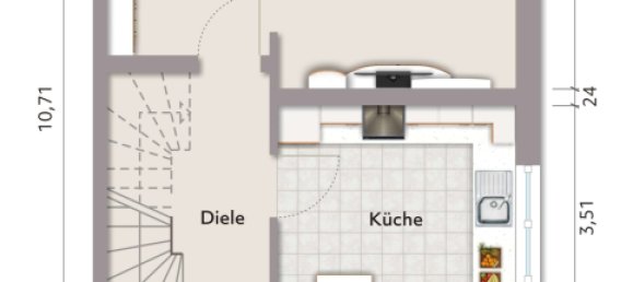 Adosado de 4 habitaciónes en Cloppenburg, Germany No. 320089 15