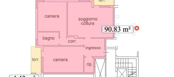 5-salle Appartement à Vittorio Veneto, Italy No. 275389 32