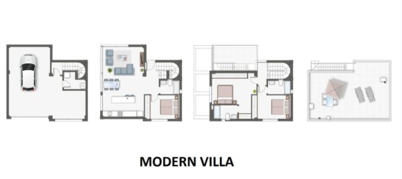 3 غرف نوم فيلا في Orihuela, Spain رقم 4272 20