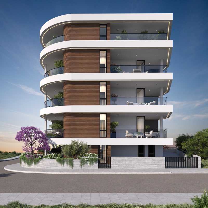 Apartamento T2 em Mesa Geitonia, Cyprus N.º 12121