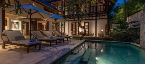 4 dormitorios villa en alquiler en Jimbaran, Badung, Bali, Indonesia № 3202 4