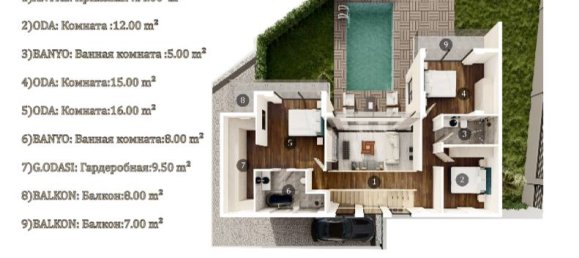 فيلا 5+1 في Antalya, Turkey رقم 21573 3