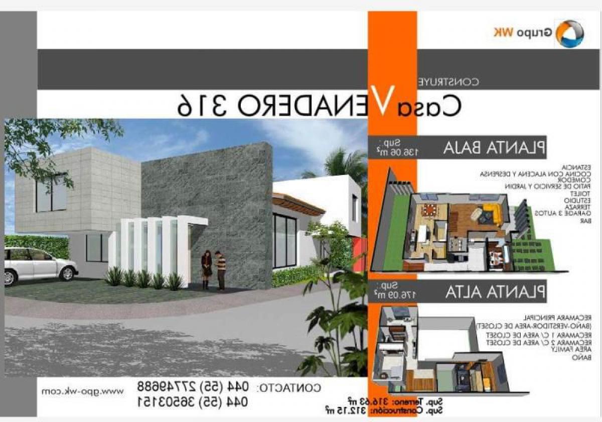 3 غرف نوم منزل في Queretaro, Mexico رقم 150437