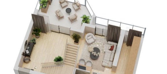 2 Schlafzimmer Penthouse in Rome, Italy, Nr. 321405 41