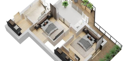 2 Schlafzimmer Penthouse in Rome, Italy, Nr. 321405 42