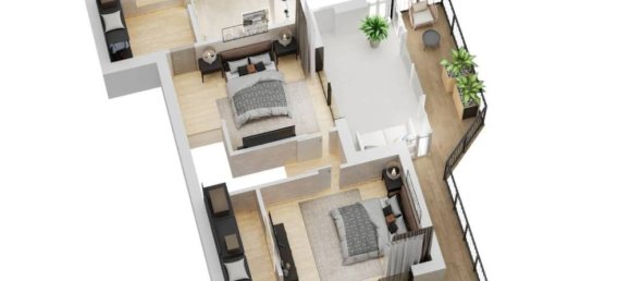 2 Schlafzimmer Penthouse in Rome, Italy, Nr. 321405 43