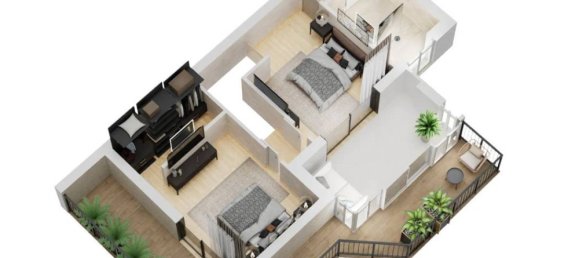 2 Schlafzimmer Penthouse in Rome, Italy, Nr. 321405 45