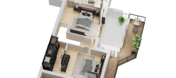 2 Schlafzimmer Penthouse in Rome, Italy, Nr. 321405 44