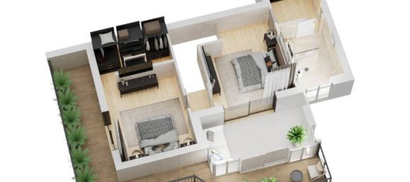 2 Schlafzimmer Penthouse in Rome, Italy, Nr. 321405 46