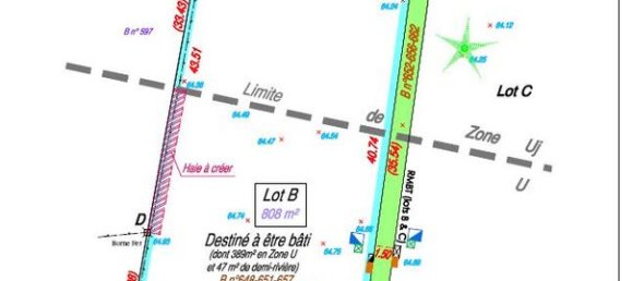 747m² Land in Anet, France No. 213864 3