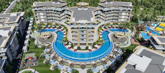 Wohnung 1+1 in Cebeci Vista Alanya Kestel, Alanya, Turkey, Nr. 38243 12