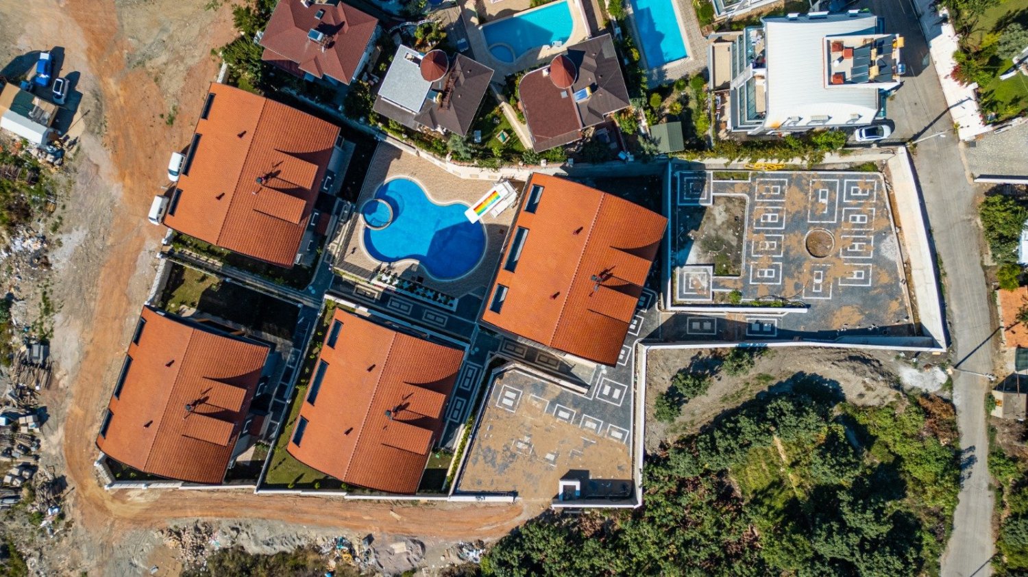 2غرفة شقة في Alanya, Turkey رقم 41137