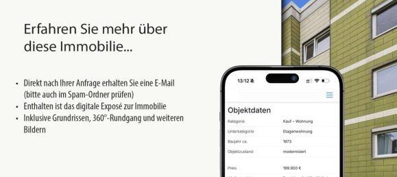 3 غرف نوم شقة في Wolfenbuttel, Germany رقم 370757 3