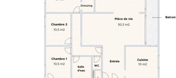 Apartamento T3 em Le Pont-de-Claix, France N.º 207488 16