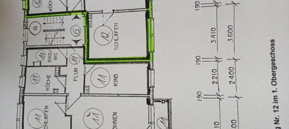 Квартира с 1 спальней в Цвиккау, Германия № 243811 8