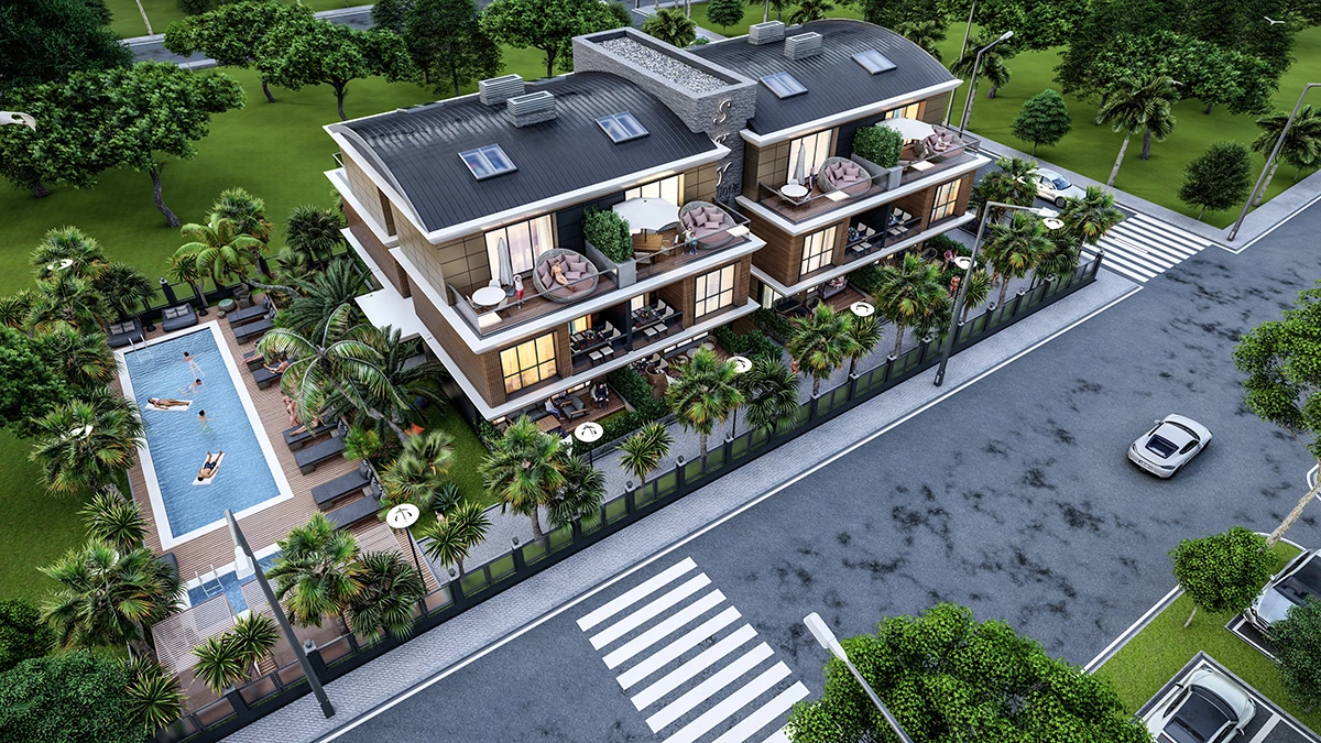 شقة 2+1 في Mugla, Turkey رقم 33484