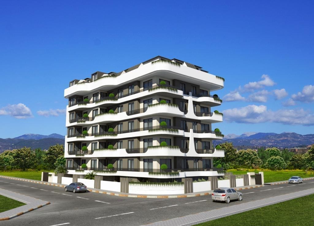 Wohnung 1+1 in Mahmutlar, Turkey, Nr. 7451