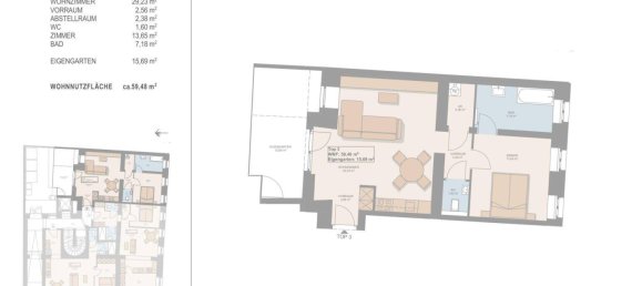 2 rooms Apartment in Hernals, Austria No. 182457 9