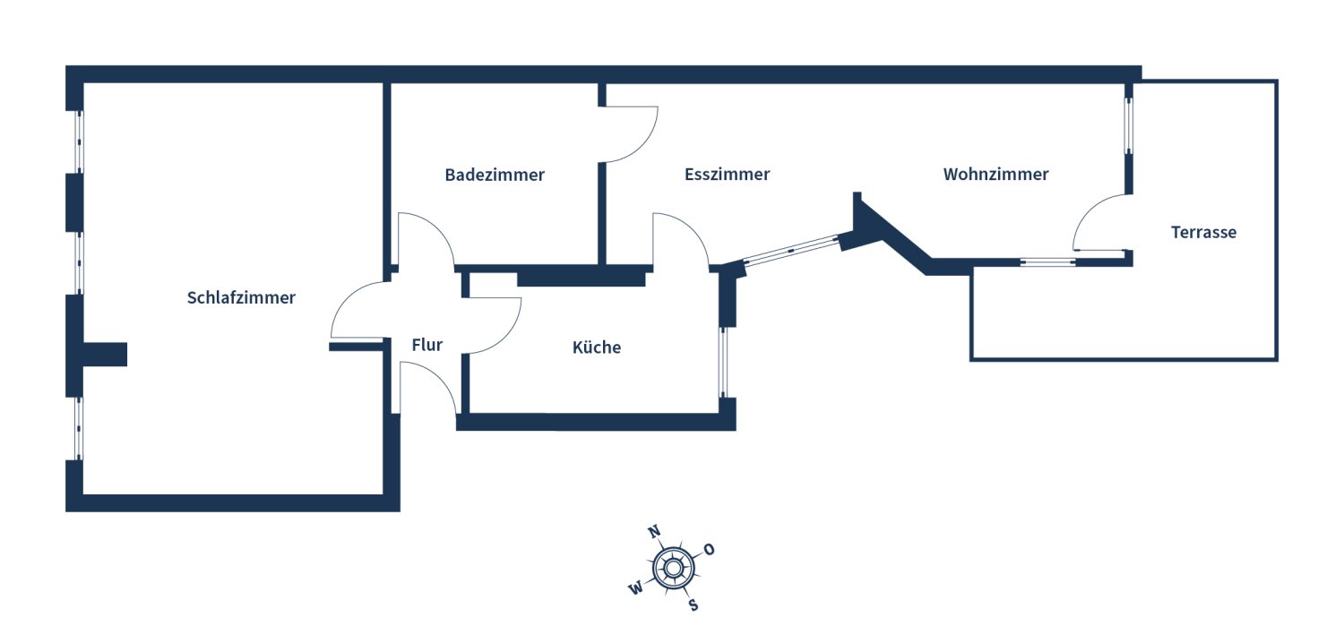2 Schlafzimmer Wohnung in Magdeburg, Germany, Nr. 15666