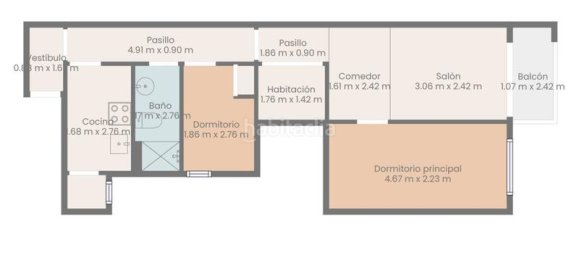 Apartamento de 2 dormitorios en Horta-Guinardó, Spain No. 168641 26