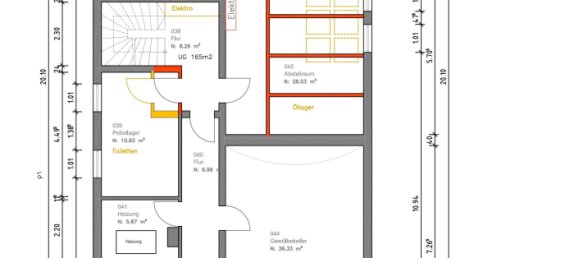 16-Zimmer Gebäude in Baden-Württemberg, Germany, Nr. 87168 10
