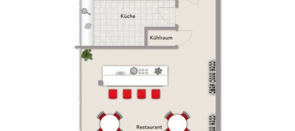 Café / restaurante em Ludwigshafen am Rhein, Germany 198 m² N.º 367991 11