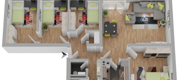 4 bedrooms Apartment in Cologne, Germany No. 132214 9