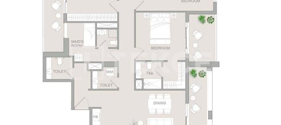 1 dormitorio apartamento en venta en Dubai Land, Dubai, UAE № 180702 21