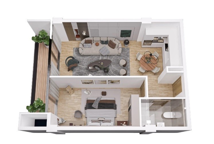 Studio in Tiflis, Georgia, Nr. 1027