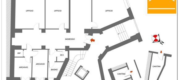 Büro in Turin, Italy 165m², Nr. 65520 21