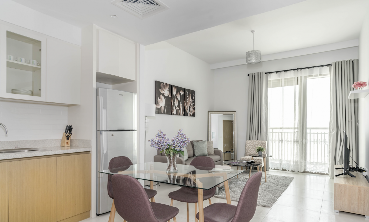 Квартира с 1 спальней в CREEKSIDE 18, Дубай, ОАЭ № 61151