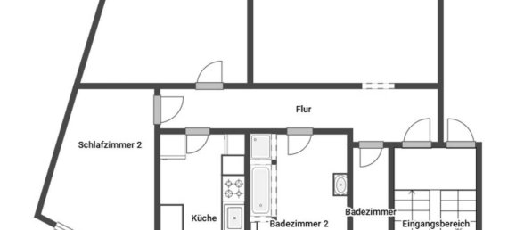 Квартира с 2 спальнями в Потсдам, Германия № 320809 22
