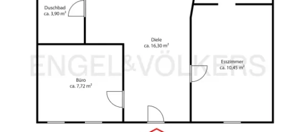 1 Schlafzimmer Stadthaus in Lüneburg, Germany, Nr. 33574 13