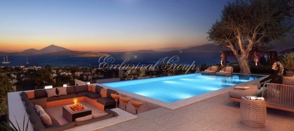 Вилла 4+1 в Бодрум, Турция № 28956 4