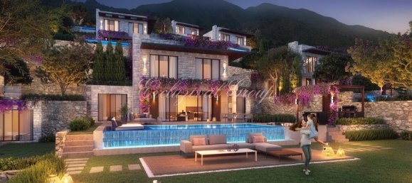 Вилла 4+1 в Бодрум, Турция № 28956 2