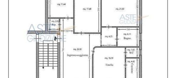 Квартира с 5 комнатами в Джиноза, Италия № 156226 23