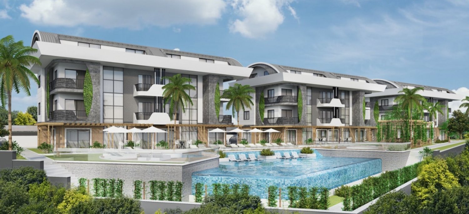 Квартира 4+1 в Аланья, Турция № 25568