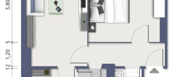 2 غرف نوم شقة في Bremen, Germany رقم 268217 10