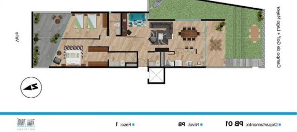 3 chambres Appartement à Queretaro, Mexico No. 176360 2