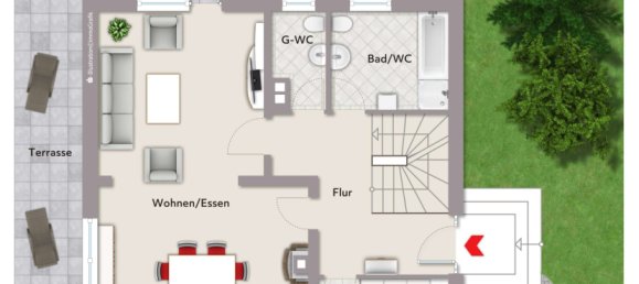 Дом с 3 спальнями в Арвайлер, Германия № 177390 11