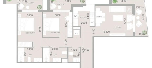 2 غرف نوم شقة في دبي, UAE رقم 104681 14