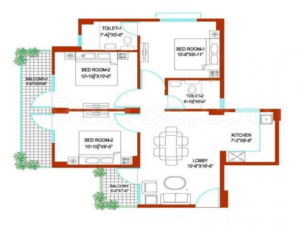 3 bedrooms House in Gurgaon, India No. 27390