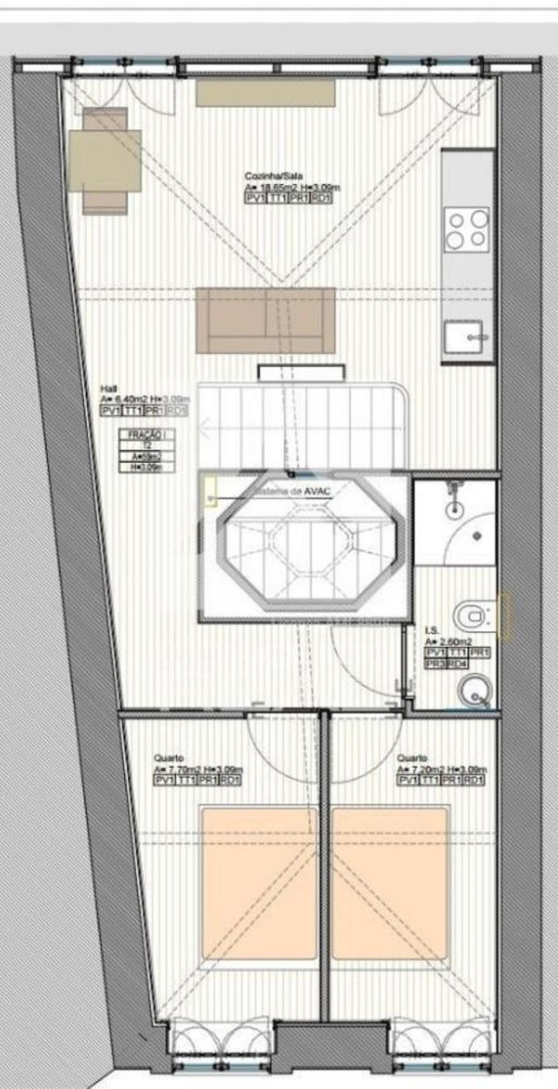 2 bedrooms Apartment in Porto, Portugal No. 3748