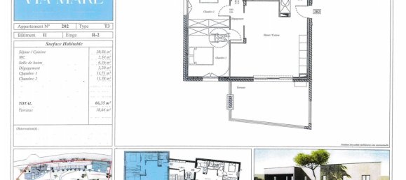 Apartamento de 3 habitaciónes en Ghisonaccia, France No. 152814 4