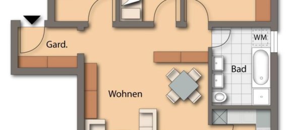 4غرفة شقة في Neustadt an der Waldnaab, Germany رقم 137509 14